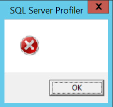 SQL SERVER - FIX: SQL Profiler Error - Cannot Retrieve Trace Definition for SQL Server Version profiler-err-01 
