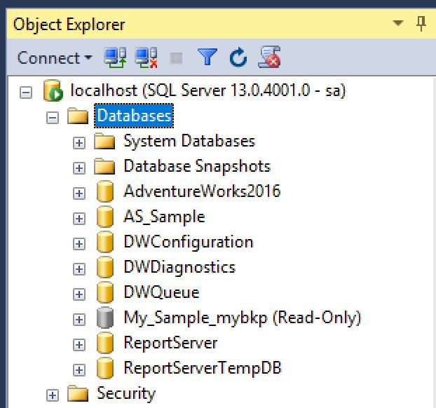 SQL SERVER - CLONEDATABASE: Generate Statistics and Schema Only Copy of the Database sql-db-clone-02 