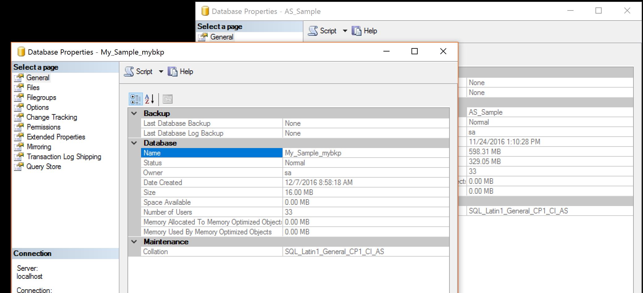 SQL SERVER - CLONEDATABASE: Generate Statistics and Schema Only Copy of the Database sql-db-clone-03 