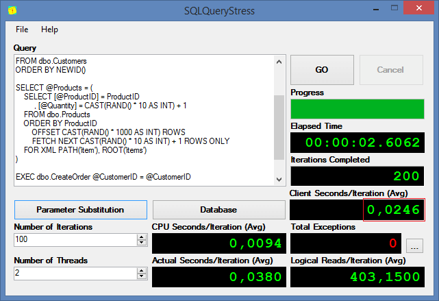 SQL SERVER - Testing Database Performance with tSQLt and SQLQueryStress tsqlt7 