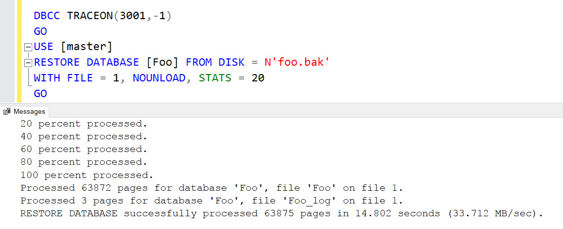 SQL SERVER - FIX: Msg 3009, Level 16 - Could not Insert a Backup or Restore History Detail Record in the msdb Database TF3001-02 