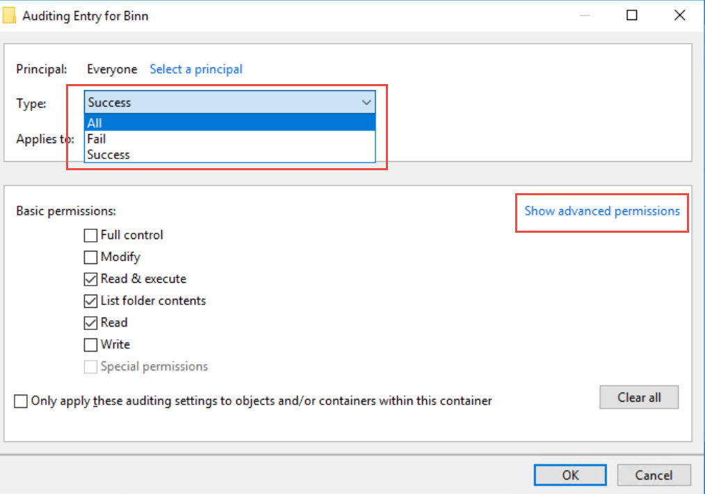 How to Enable Files & Folders Level Auditing in SQL Server? - Interview Question of the Week #176 audi-04 