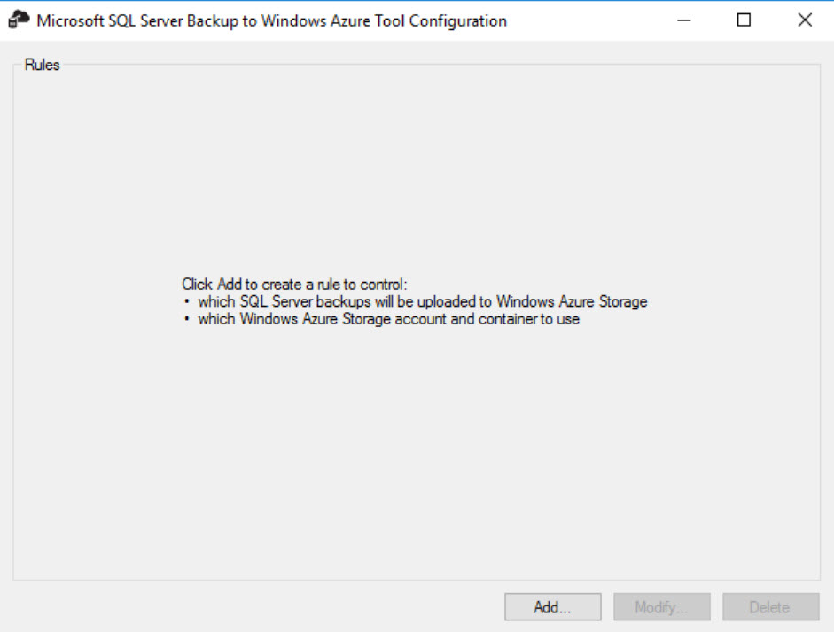 SQL SERVER - Backup to Microsoft Azure Tool - ERROR: Account Verification Failed az-err-01 
