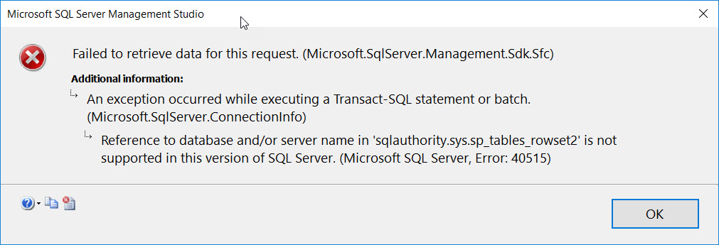 SQL SERVER - How to Create Linked Server to SQL Azure Database? azure-ls-01 