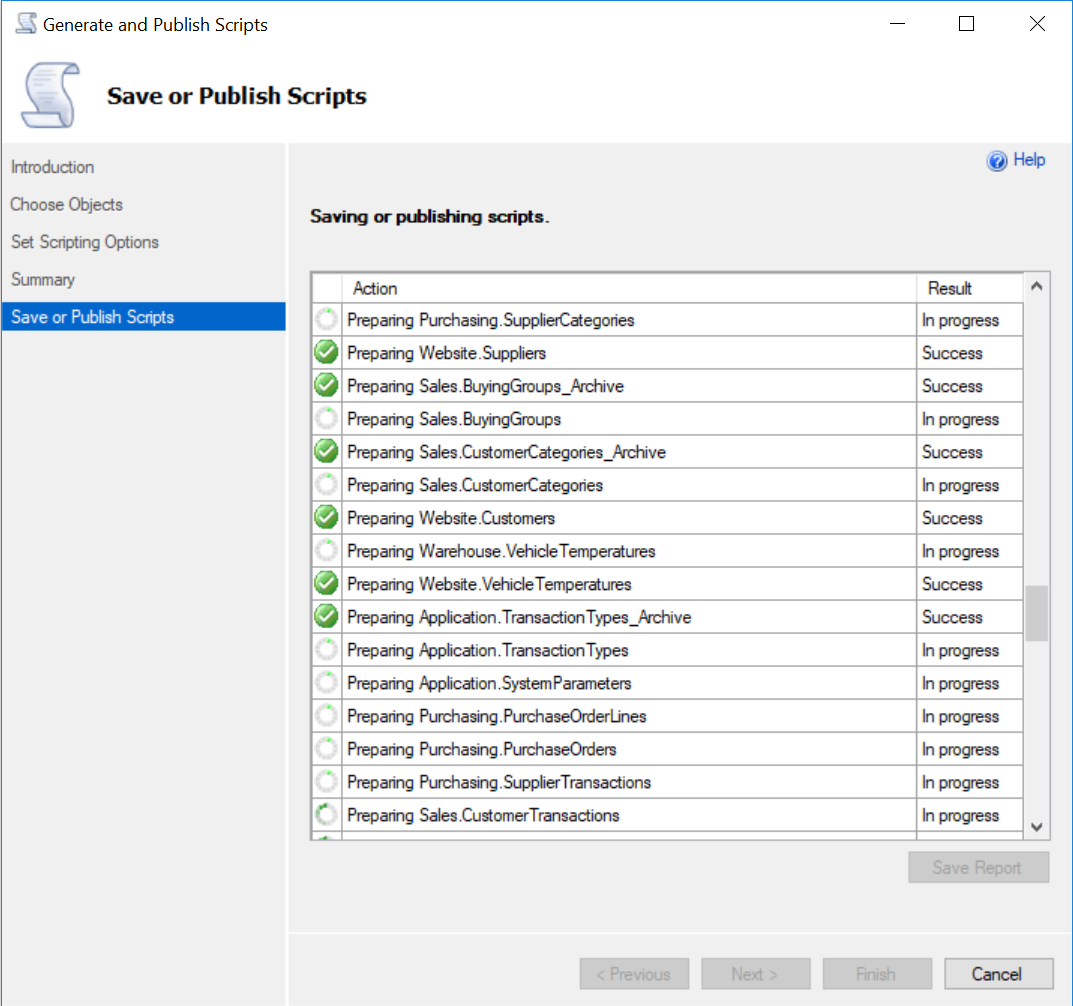 SQL SERVER - Restoring SQL Server 2017 to SQL Server 2005 Using Generate Scripts genscript8 