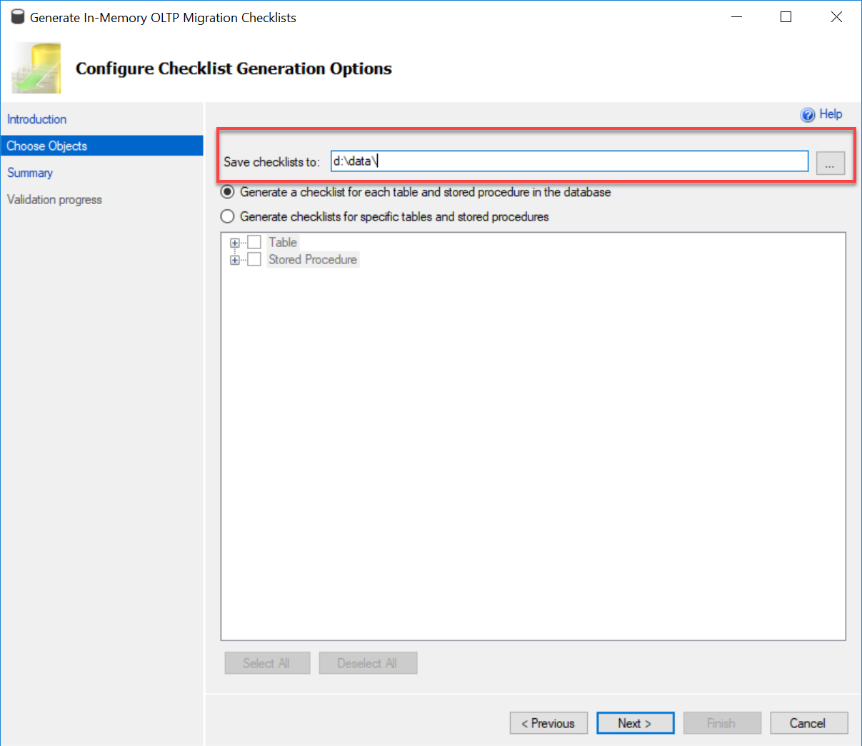 SQL SERVER - Generating In-Memory OLTP Migration CheckList inmemorychecklist3 