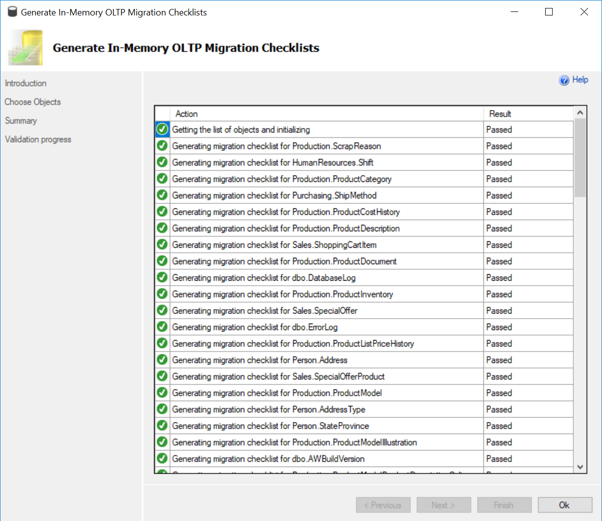 SQL SERVER - Generating In-Memory OLTP Migration CheckList inmemorychecklist5 