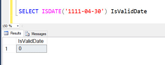 What is the Biggest Limitation of ISDATE() Function? - Interview Question of the Week #137 isdate2 