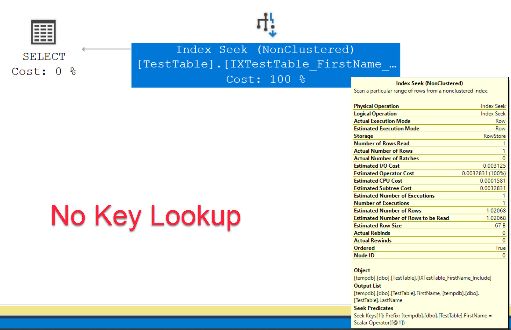 SQL SERVER - Optimize Key Lookup by Creating Index with Include Columns keylookup2 
