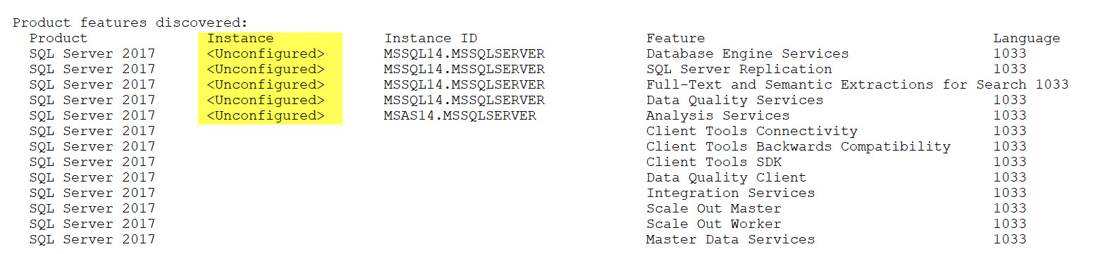 SQL SERVER - Unable to Uninstall - Index was Outside the Bounds of the Array out-of-bound-01 