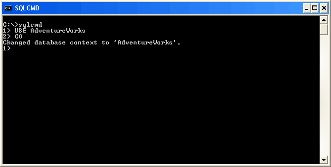 SQL SERVER - 2005 - Introduction and Explanation to sqlcmd sqlcmd3 