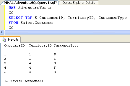 SQL SERVER - 2005 - Introduction and Explanation to sqlcmd sqlcmd5 