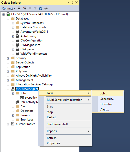 How to Schedule a Job in SQL Server? - Interview Question of the Week #160 sqlserveragent1 
