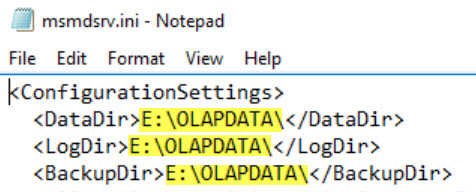 SQL SERVER Analysis Services - Unable to Start Service. Error: The Filename, Directory Name, or Volume Label Syntax is Incorrect ssas-error-04 
