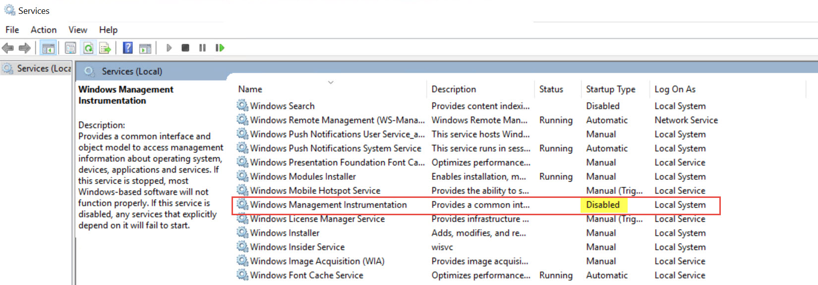 SQL SERVER - Unable to Launch SQL Server Configuration Manager. Error: Cannot Connect to WMI Provider. [0x80070422] sscm-err-02 