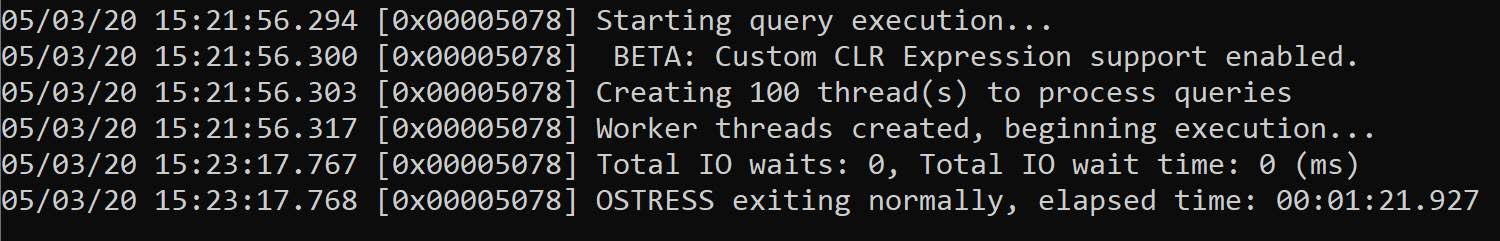 SQL SERVER - Impact of Recovery Model on Insert Workload Stress Test and Wait Statistics InsertWorkload4 