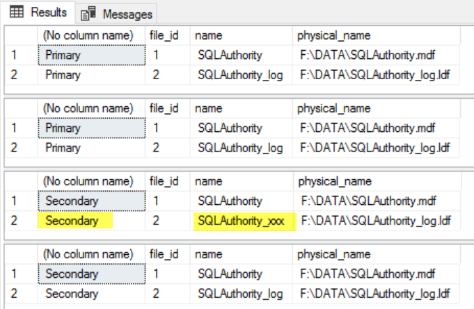 SQL SERVER - Fix: Logical Name Mismatch Between Catalog Views sys.master_files and sys.database_files LogicalName_master_files-01 