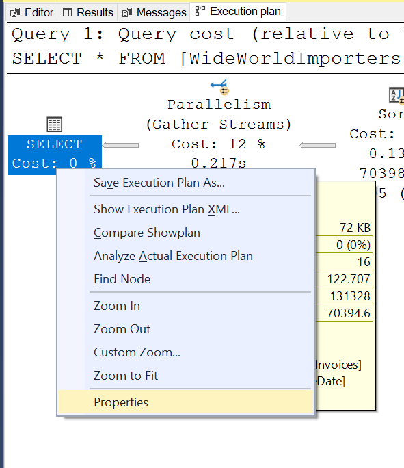 SQL SERVER - Wait Statistics from Query Execution Plan Statistics-from-Query1 