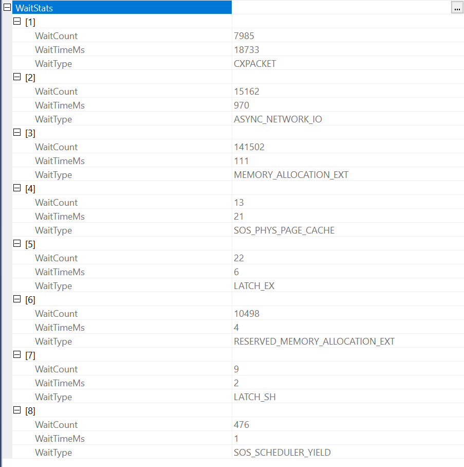 SQL SERVER - Wait Statistics from Query Execution Plan Statistics-from-Query2 