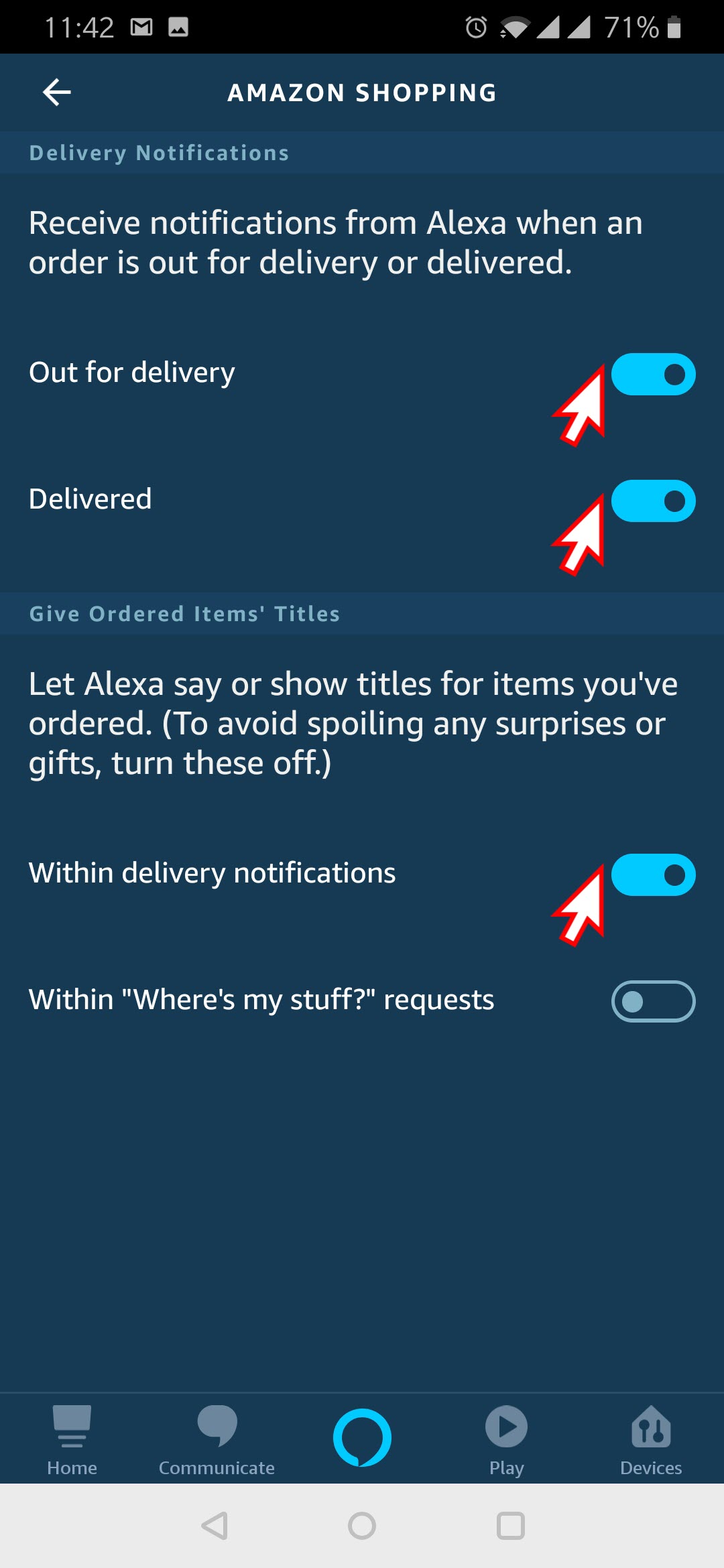 Personal Technology - Blinking or Flashing Yellow Light in Alexa - Solution alexa4 
