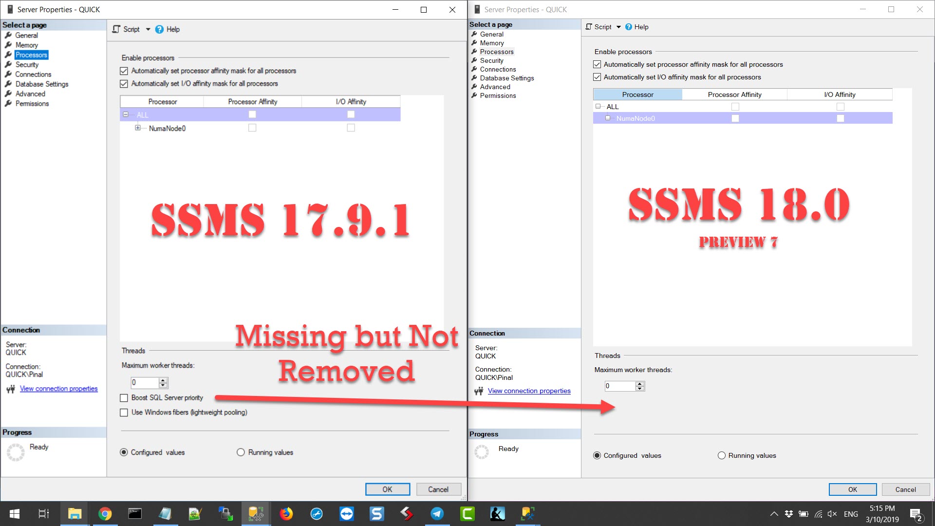 SQL SERVER - Priority Boost and SSMS 18 boostsqlserverpriority 