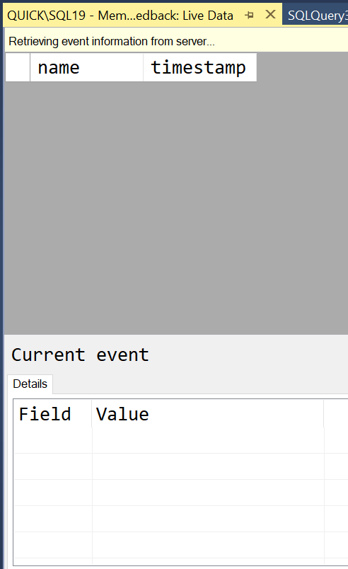 SQL SERVER - Extended Event to Capture Memory Grant Feedback capturememory12 