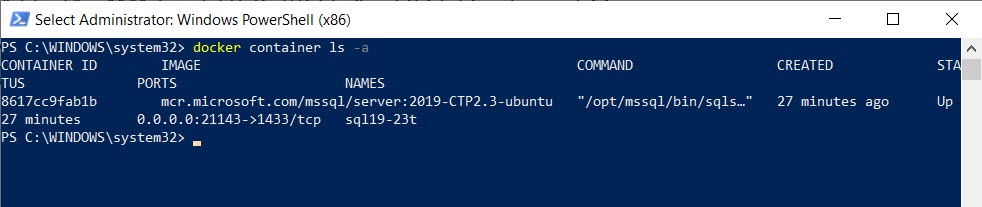 SQL SERVER - Docker Volume and Persistent Storage dockervolume4 