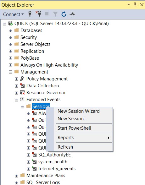 Capture Query Plans Using Extended Events and Traces - Analyzing SQL Server Query Plans - Part 1 extended-event 