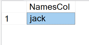 SQL SERVER - Case-Sensitive Search jack1 