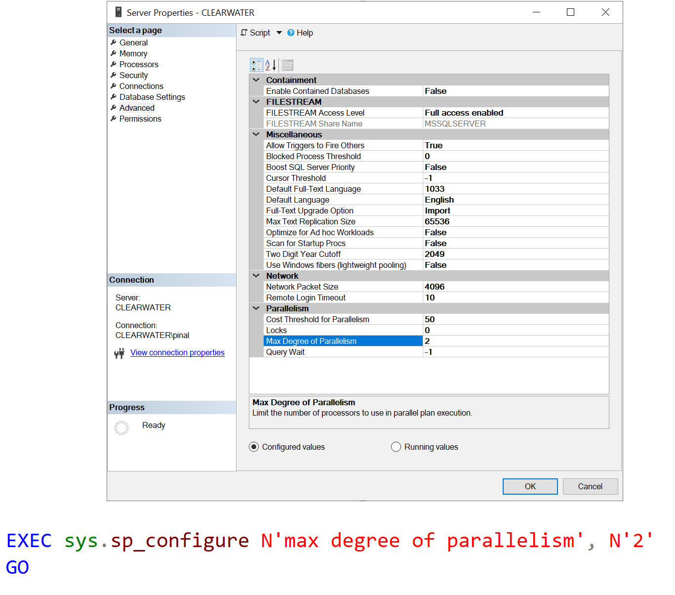 3 Ways to Configure MAXDOP - SQL in Sixty Seconds #166 maxdopimage1 