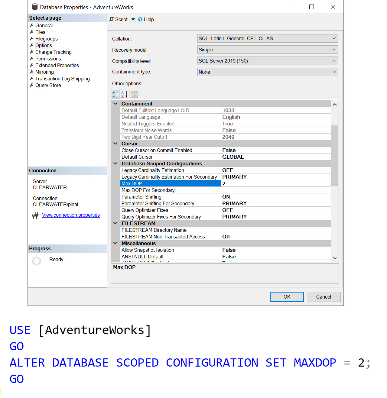 3 Ways to Configure MAXDOP - SQL in Sixty Seconds #166 maxdopimage2 