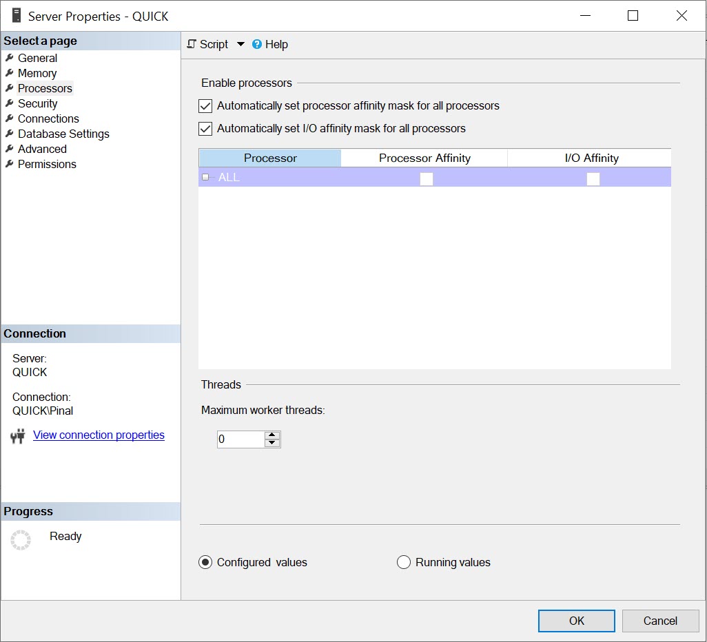 SQL SERVER - Best Value for Max Worker Count maxworkerscount2 