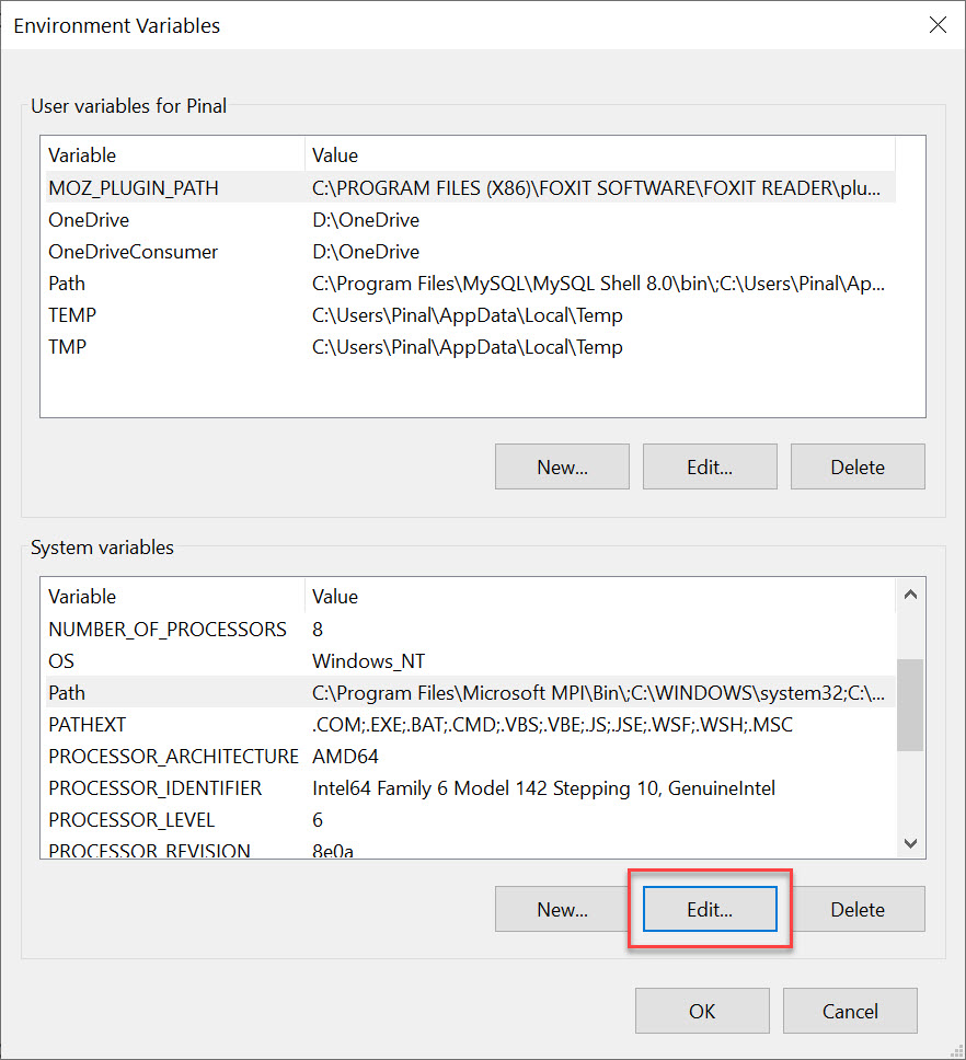 SQL SERVER - Add Folder Paths to the Windows Path Variable for Easy Access path4 