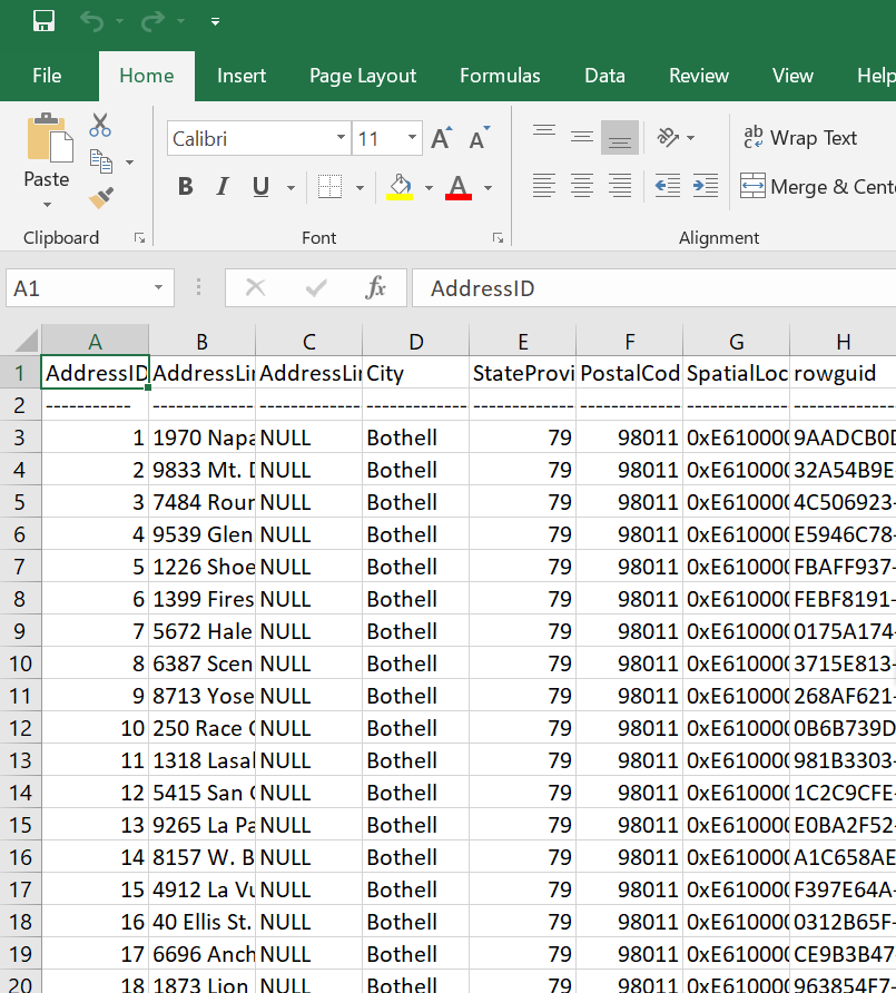 SQL SERVER - Export Data From SSMS Query to Excel queryexcel6 