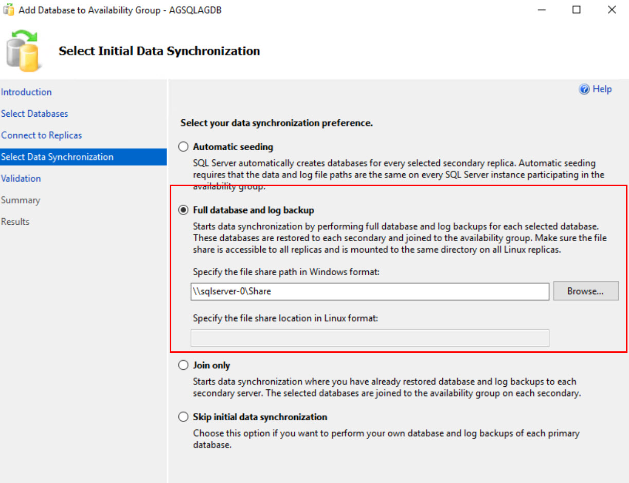SQL SERVER - Add Database to Availability Group Failure - This BACKUP or RESTORE Command is Not Supported on a Database Mirror or Secondary Replica restore-err-seed-02 