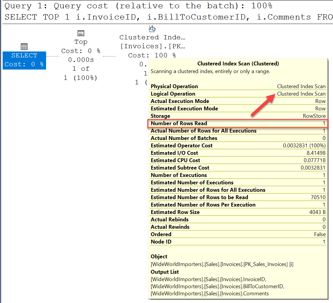 SQL SERVER - Index Scans are Not Always Bad scanbad1 