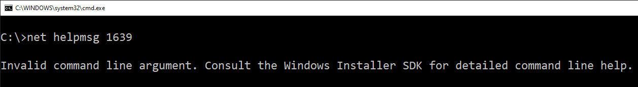 SQL SERVER 2019 - Installation Failure - Invalid Command Line Argument. Consult the Windows Installer SDK for Detailed Command Line Help sql2019-java-err-01 