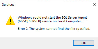 SQL SERVER - Event ID 7000 - The System Cannot Find the File Specified sqlagt-path-err-01 