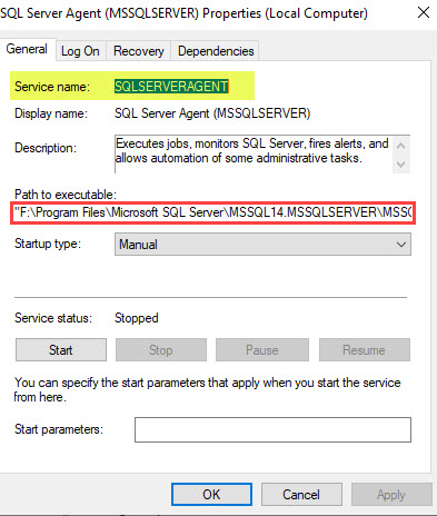 SQL SERVER - Event ID 7000 - The System Cannot Find the File Specified sqlagt-path-err-02 
