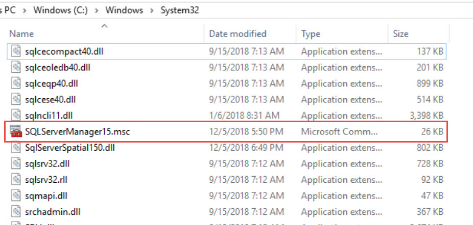SQL SERVER - SQL Server Configuration Manager Missing from Start Menu sscm-miss-01 