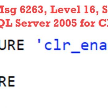 CLR Support