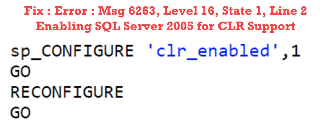 CLR Support