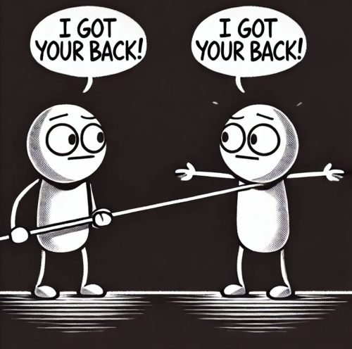 SQLAuthority News - Fun Quotes about Technology igotyourback-500x496 