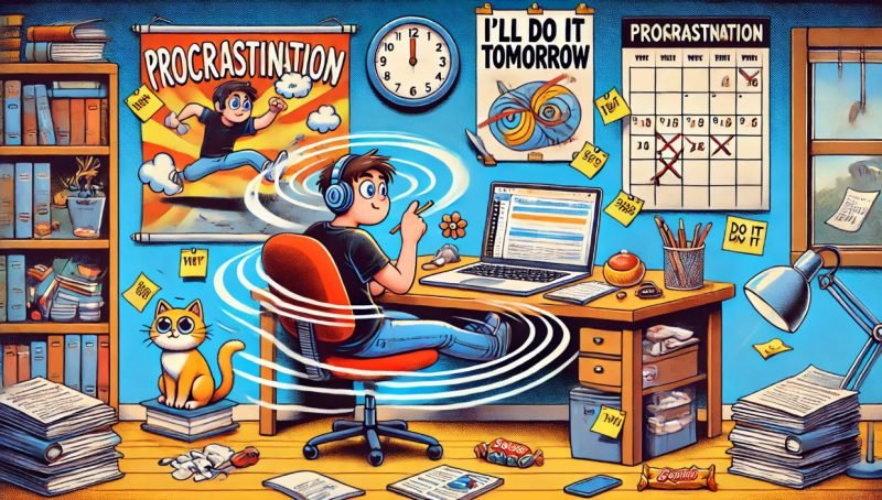 SQLAuthority News - How to Avoid Procrastination - Professional Development #001 - Video Procrastination-800x454 