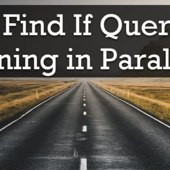 running in parallel