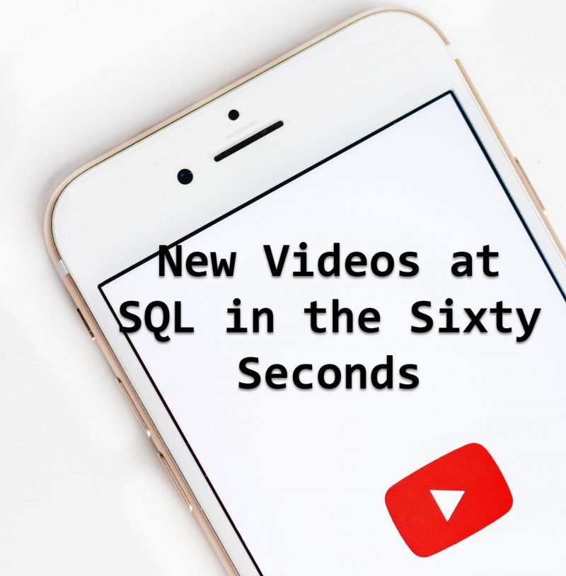 SQLAuthority News - New SQL in Sixty Seconds Video newvideos-800x814 