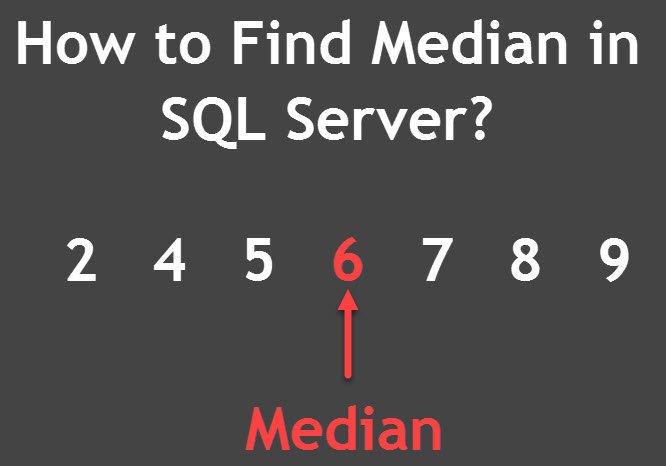 How to Find Median in SQL Server? - Interview Question of the Week #116 medianSQLServer 