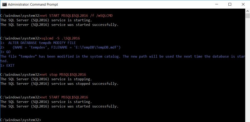 SQL SERVER - Unable to Start SQL Service - OS Error 5 (Access is denied.) for TempDB tempdb-access-denied-02-800x391 