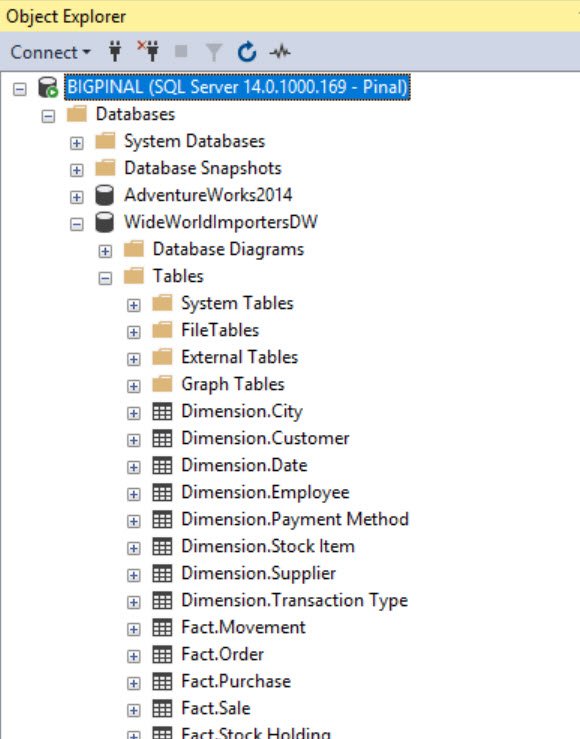 SQL SERVER - How to Install New Sample Database WideWorldImportersDW.bak WWI-DW-01 