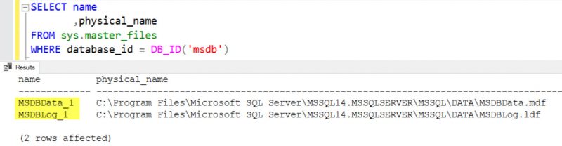 SQL SERVER - Script Level Upgrade for Database 'master' Failed Because Upgrade Step 'sqlagent100_msdb_upgrade.sql' -  Error: 5041: MODIFY FILE Failed upgrade-msdb-err-01-800x208 